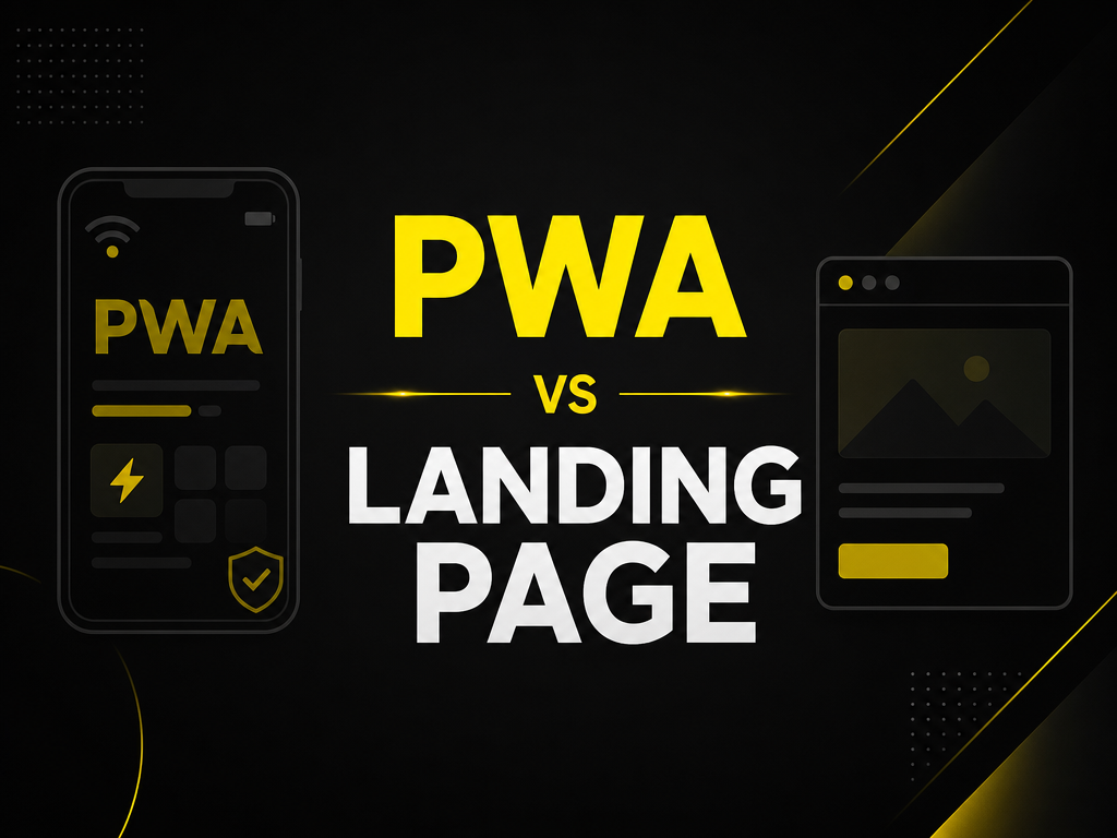 PWA vs Landing Page comparison for media buying