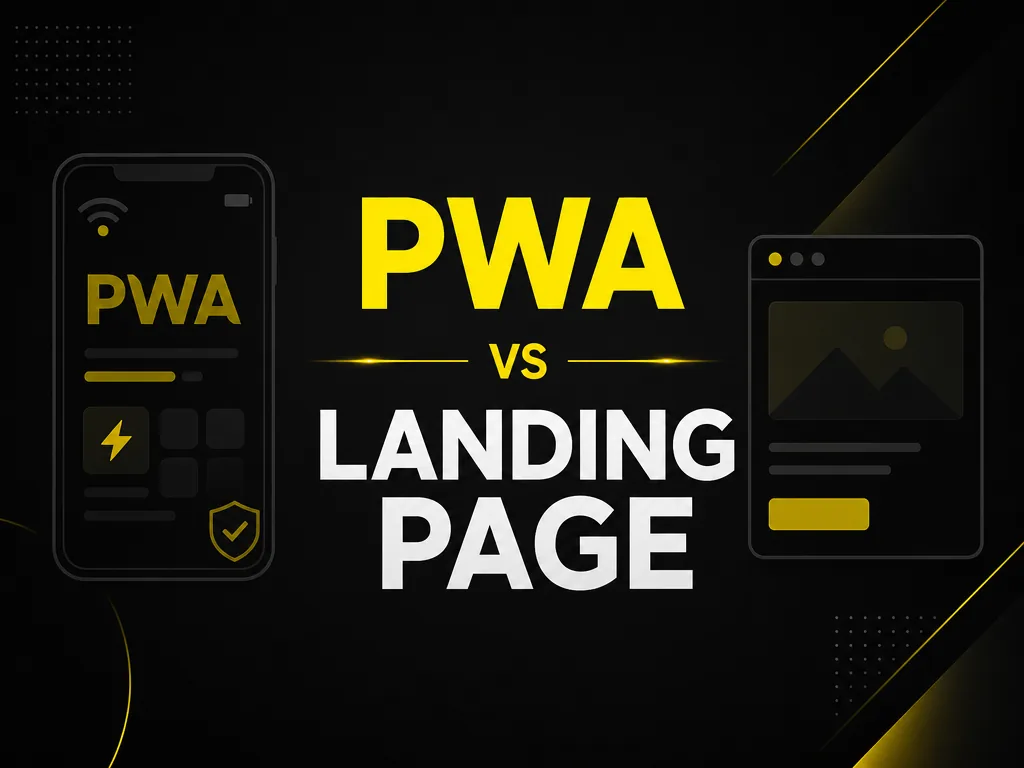 Порівняння PWA та Landing Page для медіабаїнгу